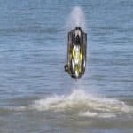 jet ski sur la plage a villers sur mer Très Haute Saison