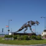 un tyrannosaure de villers sur mer