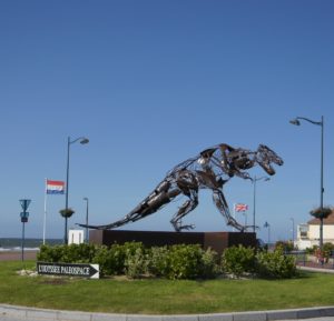 un tyrannosaure de villers sur mer